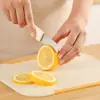 Tabla de Cortar Plegable Portátil y Juego de Cuchillos para Fruta para Uso en Casa, Camping y al Aire Libre, Cuchillo Multifuncional para Cortar Fruta y Tabla de Cortar Pequeña Juego Completo de Herramientas