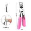 Cortauñas de Acero Inoxidable en Forma de U para Uñas Postizas DIY, Tijeras para Uñas, Herramientas para Uñas de Calidad Profesional para Salones de Uñas al por Mayor