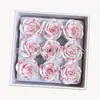 Rosas de flor de jabón realistas ecuatorianas para el Día de San Valentín materiales