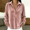 Outono e Inverno 2026 Novo Europeu e Americano Transfronteiriço Amazon Wish Comércio Exterior Feminino Veludo Coreano Manga Longa Camiseta Moda Tops para Mulheres