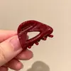 Pinza para el Cabello Exquisita de Gama Alta Estilo Coreano para Mujer Pinza de Garra Pequeña de Princesa Pinza Versátil para Flequillo Lateral Pinza Lateral Elegante