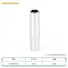 Soquete Hexagonal Métrico 1/4 Espelhado 4-14mm Soquete de 6 Ângulos Chave de Catraca Cabeça Sextavada Ferramentas de Reparo Automotivo