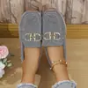 Mocassins Plus Size Europeus e Americanos Femininos 2026 Primavera Novos Bico Redondo Fivela de Metal Slip-on Flats Sapatos Femininos Amazon