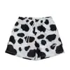 Pantalones Casuales Nuevos de Verano para Adolescentes, Shorts Deportivos Sueltos de Cintura Media, Shorts Finos Versátiles Transpirables con Estampado de Leopardo Modernos