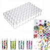 Direto da fábrica DIY joias de unha pintura de diamante garrafa garrafa de plástico caixa de botão transparente caixa de armazenamento