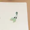 Colgante especial para venta al por mayor con hoja pequeña y gota, colgante tejido a mano para pulsera, zapatos y ropa hechos a mano