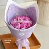 Papel de Cáñamo Nube Hecho a Mano Shangjin Papel Espeso de Fibra de Cáñamo Papel de Corteza de Árbol Papel de Envoltura de Alta Calidad para Ramos de Flores DIY