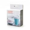 Venta Caliente de Amazon Taza de Agua Plegable de Silicona para Exteriores Estudiante Práctica Taza de Café Taza de Plástico Regalo en stock