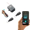 Suministro Directo de Fábrica Sistema Universal de Entrada Sin Llave y Cierre Centralizado para Coche de 12V con Control por Aplicación Móvil y Interruptor de Balancín para Bloqueo