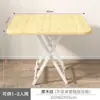 Mesa cuadrada plegable, mesa de comedor simple para el hogar para apartamentos pequeños y casas de alquiler, mesa portátil para puestos al aire libre