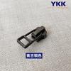 Cremallera YKK al por mayor No. 5 de metal, varios modelos y especificaciones, en stock, bolsos, bolsos de cuero, deslizador YKK