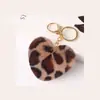 Moda Amor Coração Forma 8 cm Chaveiro de Pelúcia Pêssego Coração Pingente de Carro Casal Criativo Chave Acessórios de Vestuário