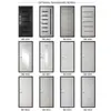 Comercio Exterior Exportación Puerta Rusa Puerta de Hierro Puerta de Madera Empalmada Puerta de Acero PVC Panel de Puerta de Entrada Antirrobo Puerta Blindada