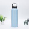Copo de Aço Inoxidável Simples Transfronteiriço para Espaço Kettle Esportivo Americano Outdoor Copo de Vácuo de Aço Inoxidável 304 Copo de Água para Carro