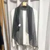 Bufanda Larga Kage 100% Gasa de Seda para Mujer, Accesorio de Cinta, Diadema, Bufanda, Versátil y Elegante, 30*160cm