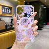 Produto Mais Vendido no Comércio Exterior: Linda Capa Transparente Floral para Apple 16 Plus, Capa Protetora Magnética, Capa de Celular Anti-Risco para iPhone 17