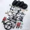 Acessórios para Kart Modificado Feito em Casa motocicleta de quatro rodas freios a disco dianteiro e traseiro suspensão esquerda direção eixo traseiro de 1 metro pneus de 6 polegadas