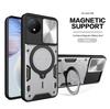 Adecuado para Funda de Teléfono con Ventana Deslizante Vivo X300 Soporte Magnético para Coche Y05 Cubierta Protectora Anti-Caída V70Fe Iqooz11