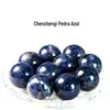 Cristal Natural Ágata Pedra Natural Não Porosa Contas Soltas Lápis Lazúli Olho de Tigre Pó de Pedra Cristal Acessórios para Joias DIY Atacado