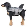Roupa de Banho para Pet Ajustável Mais Vendida Transfronteiriça Primavera e Verão, Coleira Boia Segurança Colete Salva-Vidas para Cachorro