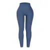 Pantalones de yoga acanalados para otoño e invierno, europeos y americanos, transfronterizos, pantalones de fitness sin costuras, mallas deportivas de cintura alta, leggings para yoga