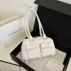 Bolsa de Axila Design de Nicho Estilo Coreano Feminina 2024 Nova Bolsa de Ombro de Grande Capacidade Elegante Versátil Popular Bolsa de Mão