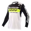 Fasthouse Nueva Ropa de Descenso Transpirable de Manga Larga Ropa para Motocicleta Todoterreno Ropa para Motocicleta Ropa para Ciclismo Camiseta de Secado Rápido para Hombre