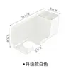 Soporte para secador de pelo sin perforaciones, estante colgante para secador de pelo de baño, estante de almacenamiento multifuncional para baño, estante para secador de pelo