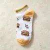 Calcetines de Primavera y Verano para Niños Dibujos Animados Lindos Versátiles de Verano Versátiles Transpirables Calcetines Cortos Estilo Escolar para Niñas Calcetines Deportivos para el Tobillo