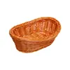 Cesta Oval 19cm x 13cm x 7cm Marrom Polirratan - Rojemac Profissional