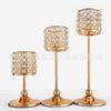 Porta-Velas de Cristal de Luxo Leve Estilo Francês Moderno Romântico para Jantar à Luz de Velas em Mesa de Jantar Europeu Retrô Vela de Aromaterapia Ornamento Decorativo