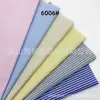 Tela de Camisa Rayada Teñida en Hilo 115g, Suave, Cómoda, Transpirable, Adecuada para Vestidos y Chaquetas Casuales, Tela Rayada con Rayas Horizontales