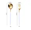 Vajilla de Acero Inoxidable 410, Cuchara Principal para Comida Estilo Chino Estilo Nórdico, Cuchara Moderna Portuguesa, Cuchara de Acero Inoxidable Estilo Occidental para Hotel
