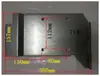 1380# Accesorios para Motor de Ventilador de Presión Negativa Placa de Hierro Marco 71/80/90 Ventilador de Extracción Ventilador de Ventilación Placa de Motor