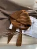 Novo Chapéu Balaclava Coreano para Mulheres no Outono e Inverno Proteção Quente para Ouvidos Chapéu de Lã e Cachecol Integrados Chapéu Lei Feng Tricotado