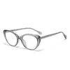 Gafas de Celebridad de Internet Personalizadas Sin Maquillaje Ins Anti-Luz Azul para Miopía para Hombres y Mujeres 87009 Retro Europeo y Americano Ojo de Gato Montura Negra Lentes Planos