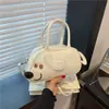 Bolso Versátil de Nuevo Diseño de Nicho 2025, Bolso para Perro Simple y Elegante con Forma de Pan, Bolso de Hombro Cruzado de Alto Valor Estético