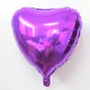 Balão de filme de alumínio de amor de 18 polegadas decoração de casamento Dia dos Namorados suprimentos placa de luz balão em forma de coração layout de quarto de casamento fabricantes