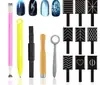 Óleo para esmalte gel 3D magnético mágico muda bastão kit de ferramentas para unhas cola olho de gato ferramentas magnéticas conjuntos por atacado;