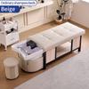 Lavabo Cerámico Cama para Lavar el Cabello Barbería Cama Completamente Horizontal Salón de Belleza Centro de Ocio Salón de Peluquería Salón de Peluquería Función Cama de Belleza para Celebridades de Internet