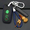 Adecuado para Estuche de Llave Changan Suzuki Tianyu SX4 Vitra Xiaotufengyu Cubierta Protectora con Hebilla para Control Remoto de Coche
