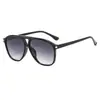 2026 Nuevas Gafas de Sol Rana de Doble Puente Unisex Marco Grande Moda Estilo Callejero Protección UV Gafas de Sol para Conducir