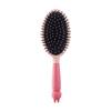 Pente Almofadado com Cabo de Silicone para Mulheres, Uso Doméstico, Desembaraçar, Alisar o Cabelo, Pente de Cabeleireiro, Pente para Massagem no Couro Cabeludo, Cuidados com o Cabelo