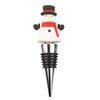 Rolha de vinho criativa de Natal Rolha de vinho Papai Noel Rolha de vinho de PVC com tampa Rolha de champanhe Rolha de vidro