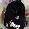 Mochila Escolar para Mujer, Mochila Estilo Japonés, Mochila con Diseño Lindo de Nicho para Niña, Mochila Estrella de Gran Capacidad, Mochila Ligera