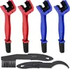 Kit de lavado de cadena para bicicleta de montaña, tamaño de cepillo para limpieza de cadena de bicicleta, herramientas de limpieza y mantenimiento para plato de piñón de rueda libre