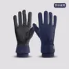 Guantes de Esquí de Invierno Engrosados de Terciopelo, Cortavientos, Cálidos y a Prueba de Frío, Ciclismo en Bicicleta Eléctrica, Guantes de Esquí Personalizados de Fábrica