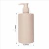 Garrafa Dispenser de Bomba com Canudo Biodegradável para Shampoo e Loção 30-500ml Ecológica Exportação