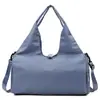 Bolsa de viaje transfronteriza para mujer, bolsa de yoga con compartimentos separados para artículos húmedos y secos, con compartimento para zapatos, bolsa de fitness, bolso de hombro y bolsa de viaje de gran capacidad