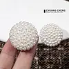 Botones Pequeños de Perlas Fragantes Cosidos a Mano, Ropa Exterior, Vestidos de Lana, Ropa Exterior, Botones Decorativos, Accesorios de Piel